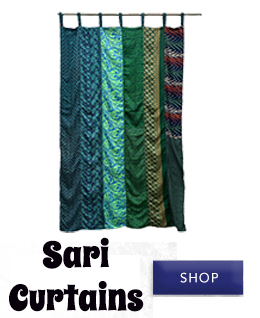 Single Panel Sari Curtains